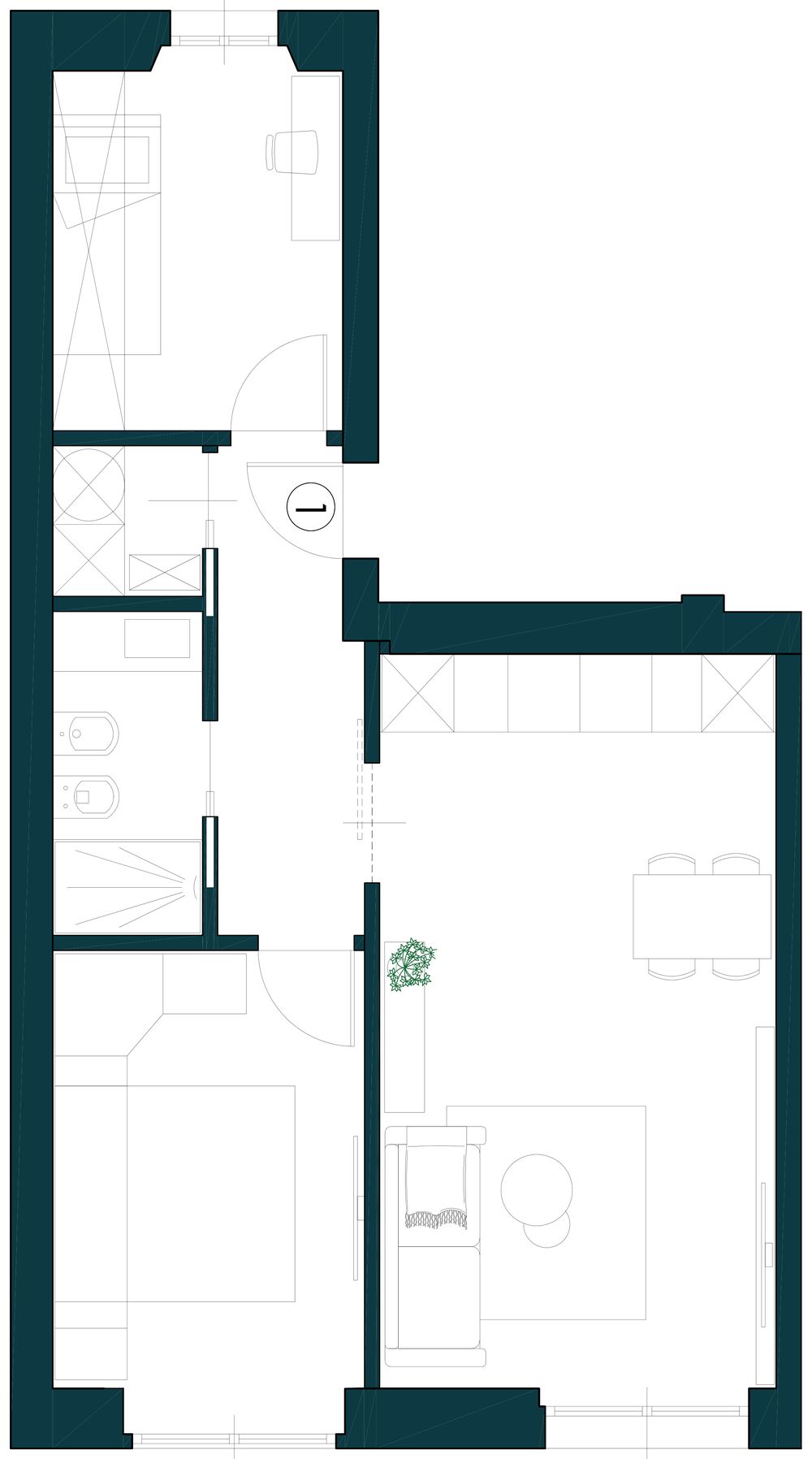 Planimetria Appartamento 01