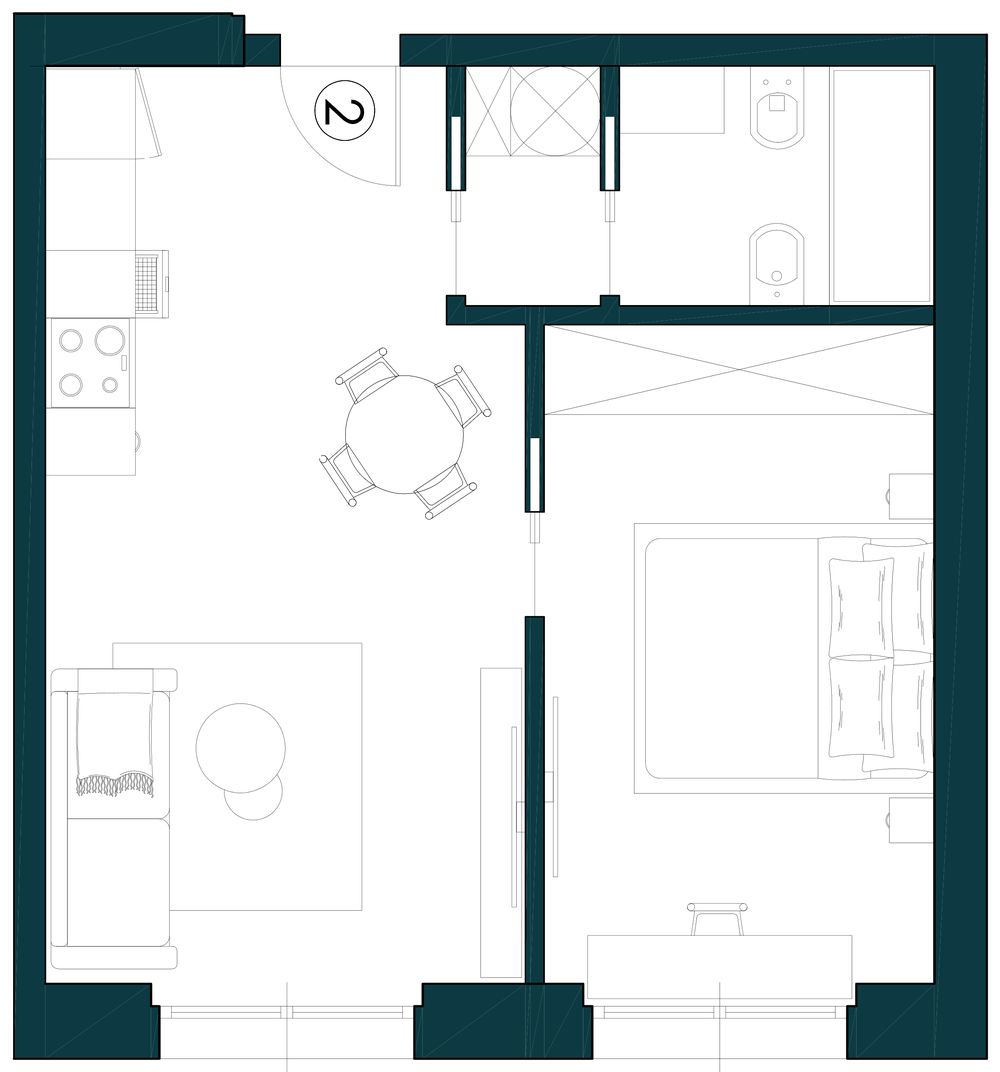 Planimetria Appartamento 02